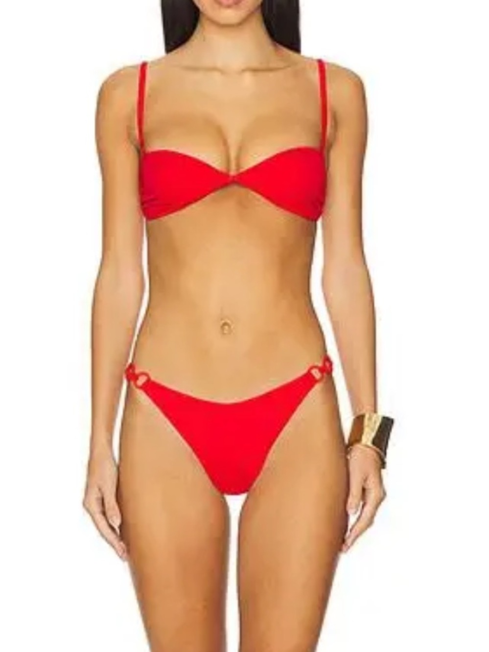 SAUDADE x Revolve Red Bikini Small - Picture 3 of 6